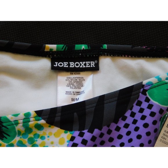 Joe Boxer Swim Bottom Womens Floral Bikini Bottom Size Medium - Picture 7 of 9